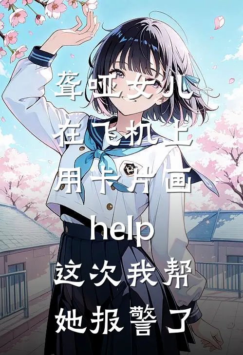 聋哑女儿在飞机上用卡片画help,这次我帮她报警了